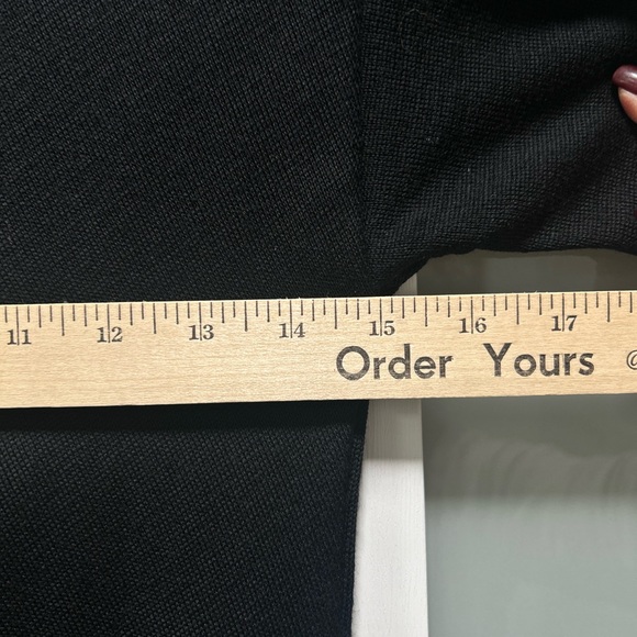 Marcella Koya Merino Wool Black Cocktail Tunic  Dress Size Small - Picture 9 of 12